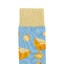 Billy Brown Socks | Men's Cheese Socks | Blue & Yellow