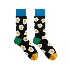 Billy Brown Socks | Men's Fried Egg Socks