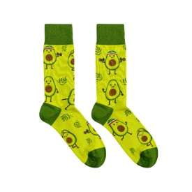 Billy Brown Socks | Men's Gym Avocado Socks | Green