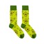 Billy Brown Socks | Men's Gym Avocado Socks | Green