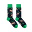 Billy Brown Socks | Men's Monkey Socks | Green & Navy