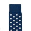 Billy Brown Socks | Men's Polkadot Socks | Blue & Grey