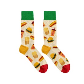 Billy Brown Socks | Women's Fast Food Socks
