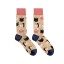 Billy Brown Socks | Women's Sushi Socks | Pink & Blue