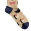 Billy Brown Socks | Women's Sushi Socks | Pink & Blue