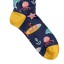 Billy Brown Socks | Women's Sealife & Submarine Socks | Blue & Yellow