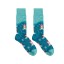 Billy Brown Socks | Women's Fun Penguin Socks | Blue