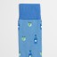 Billy Brown Socks | Women's Gin Socks | Blue