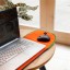 Helio Ferretti | Colourblock Laptop Sleeve | Orange & Green