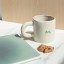 Helio Ferretti | Books & Coffee Art Design Mug | Green