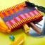 Helio Ferretti | Large Make Up Bag/Pouch | Abstract