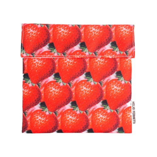 Helio Ferretti | Anti Stain Snack Bag | Strawberry