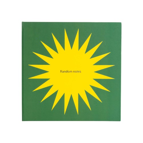 Helio Ferretti | Random Notes Notebook | Green & Yellow