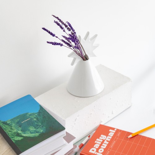 Helio Ferretti | Polar Star Vase | White