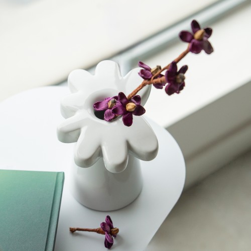 Helio Ferretti | Daisy Vase | White