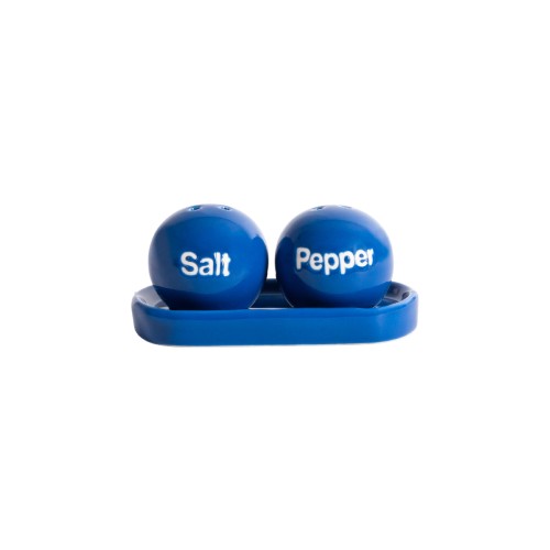 Helio Ferretti | Salt & Pepper Set On Tray | Blue