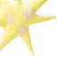 Helio Ferretti | Polar Star Cushion | Yellow