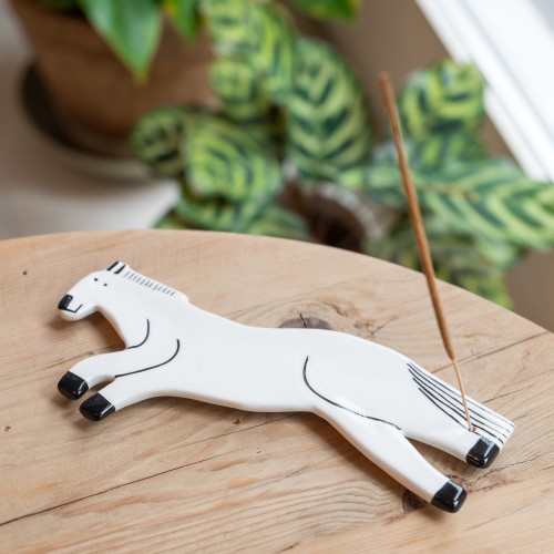 Helio Ferretti | Pegasus Horse Incense Burner | White