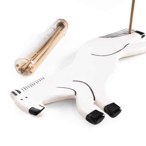 Helio Ferretti | Pegasus Horse Incense Burner | White