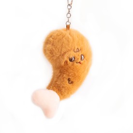 Helio Ferretti | Plush Keyring | Chicken Drumstick