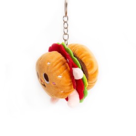 Helio Ferretti | Plush Keyring | Burger