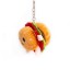 Helio Ferretti | Plush Keyring | Burger