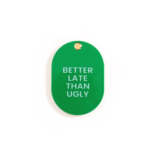 Helio Ferretti | Pocket Mirror | Better Late Than Ugly | Green