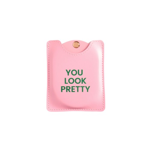 Helio Ferretti | Pocket Mirror | You Look Pretty | Pink