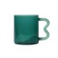 Helio Ferretti | Wave Handled Glass Mug | Jade