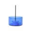 Helio Ferretti | Glass Incense Holder | Blue