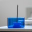 Helio Ferretti | Glass Incense Holder | Blue