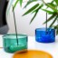 Helio Ferretti | Glass Incense Holder | Blue