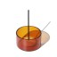 Helio Ferretti | Glass Incense Holder | Amber