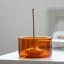 Helio Ferretti | Glass Incense Holder | Amber