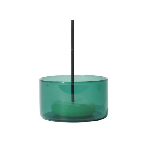 Helio Ferretti | Glass Incense Holder | Green