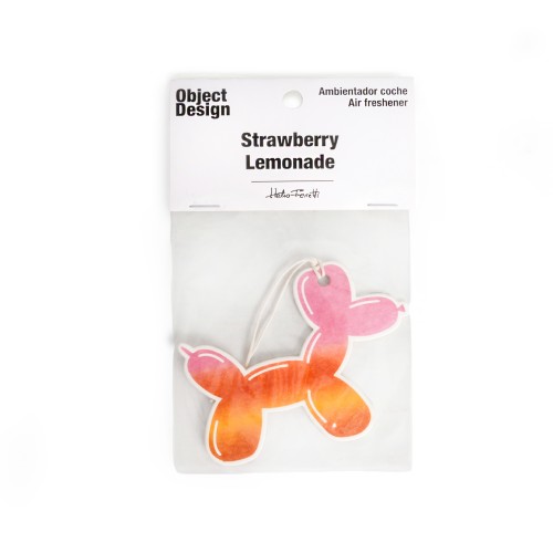 Helio Ferretti | Air Freshener | Balloon Dog | Strawberry Lemonade