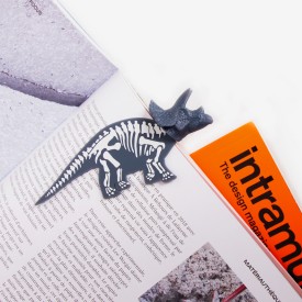 Helio Ferretti | Bookmark | Trixi Tops Dinosaur | Grey
