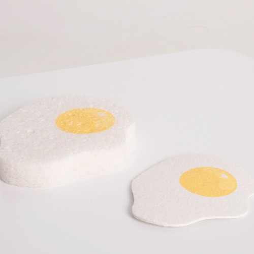 Helio Ferretti | Kitchen Sponges | Fried Egg | Set of 2