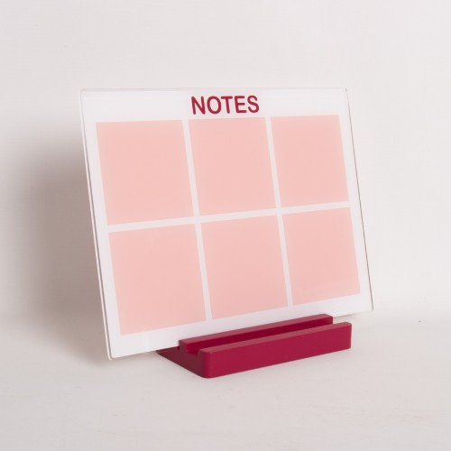 Helio Ferretti | Acrylic Post-It Notes Board