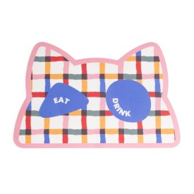 Helio Ferretti | Cat Feeding Mat | Striped