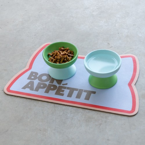 Helio Ferretti | Cat Feeding Mat | Bon Appetit