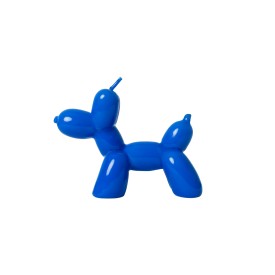 Helio Ferretti | Balloon Dog Candle | Electric Blue