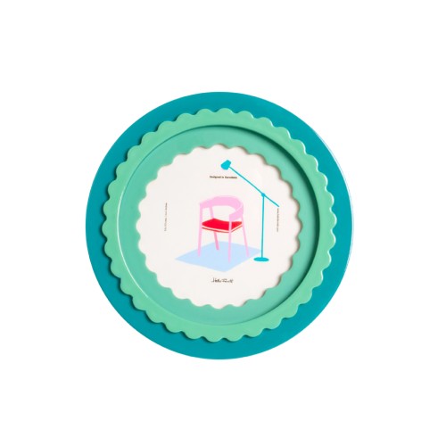 Helio Ferretti | Frilled Photo Frame | Green