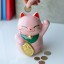 Helio Ferretti | Money Box | Lucky Cat | Pink