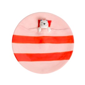 Helio Ferretti | Trinket Tray | Napping Cat | Pink