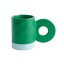 Helio Ferretti | Ceramic Mug with Statement Handle | Green