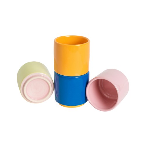 Helio Ferretti | Espresso Macchiato Cups | Multicolour | Set of 4