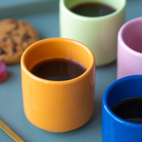 Helio Ferretti | Espresso Macchiato Cups | Multicolour | Set of 4