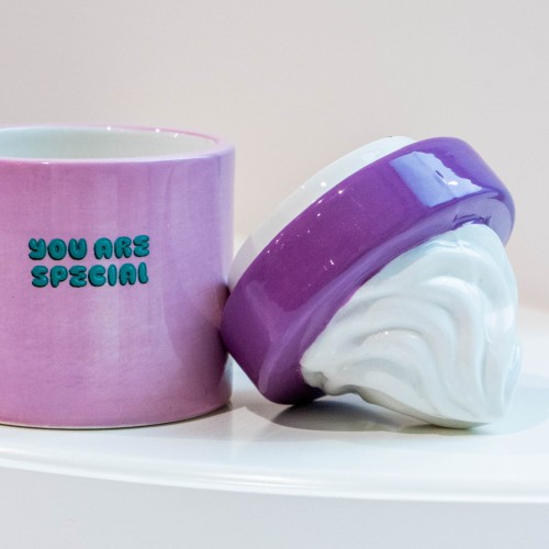 The Gift Label | Living Collection | Quirky Canister | Whipped Cream