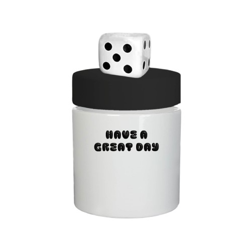 The Gift Label | Living Collection | Quirky Canister | Dice